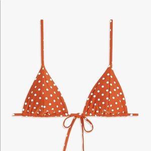 NWT We Wore What Cooper Bikini Top